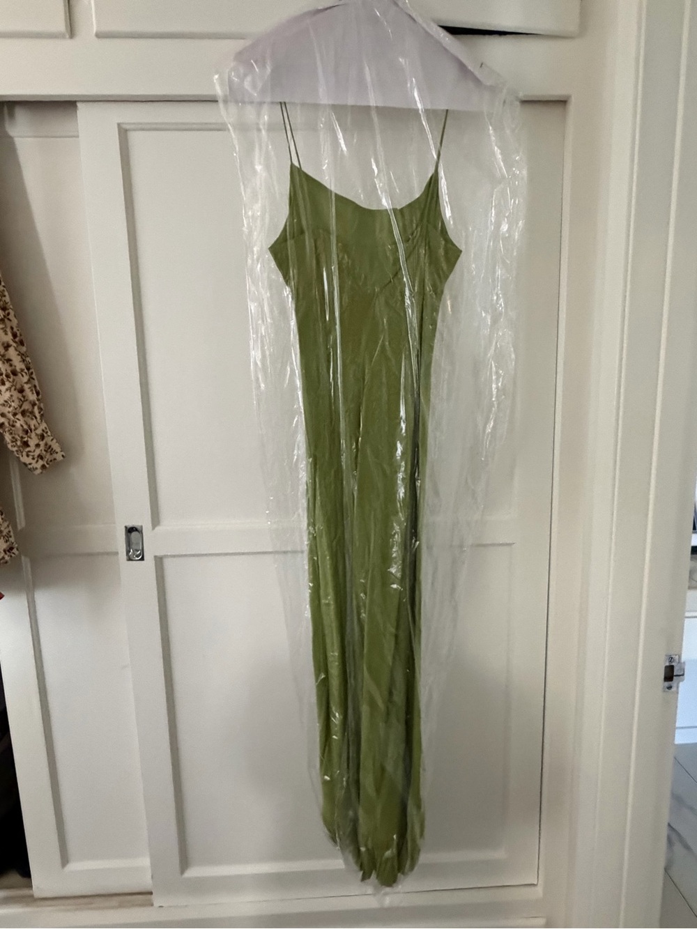 Reformation Olive Green Dress - Picture 2 of 5